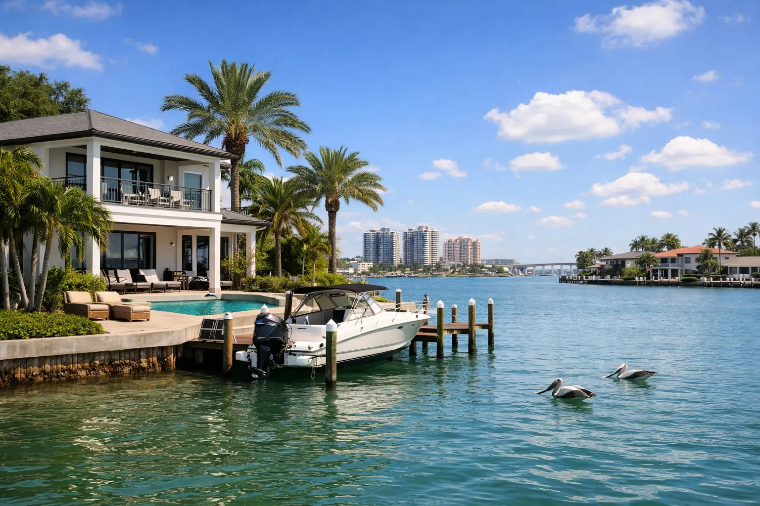 Waterfront Homes in Clearwater Florida